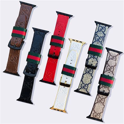 apple watch 7 gucci band|luxury apple watch bands gucci.